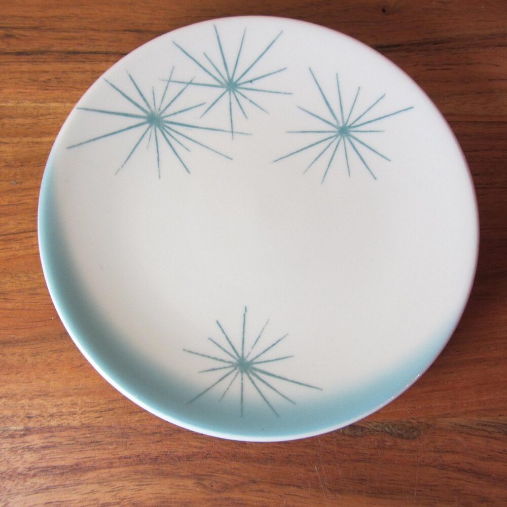 3 for $36 - Mayer vintage plate atomic stars 263 MCM  (w3567)